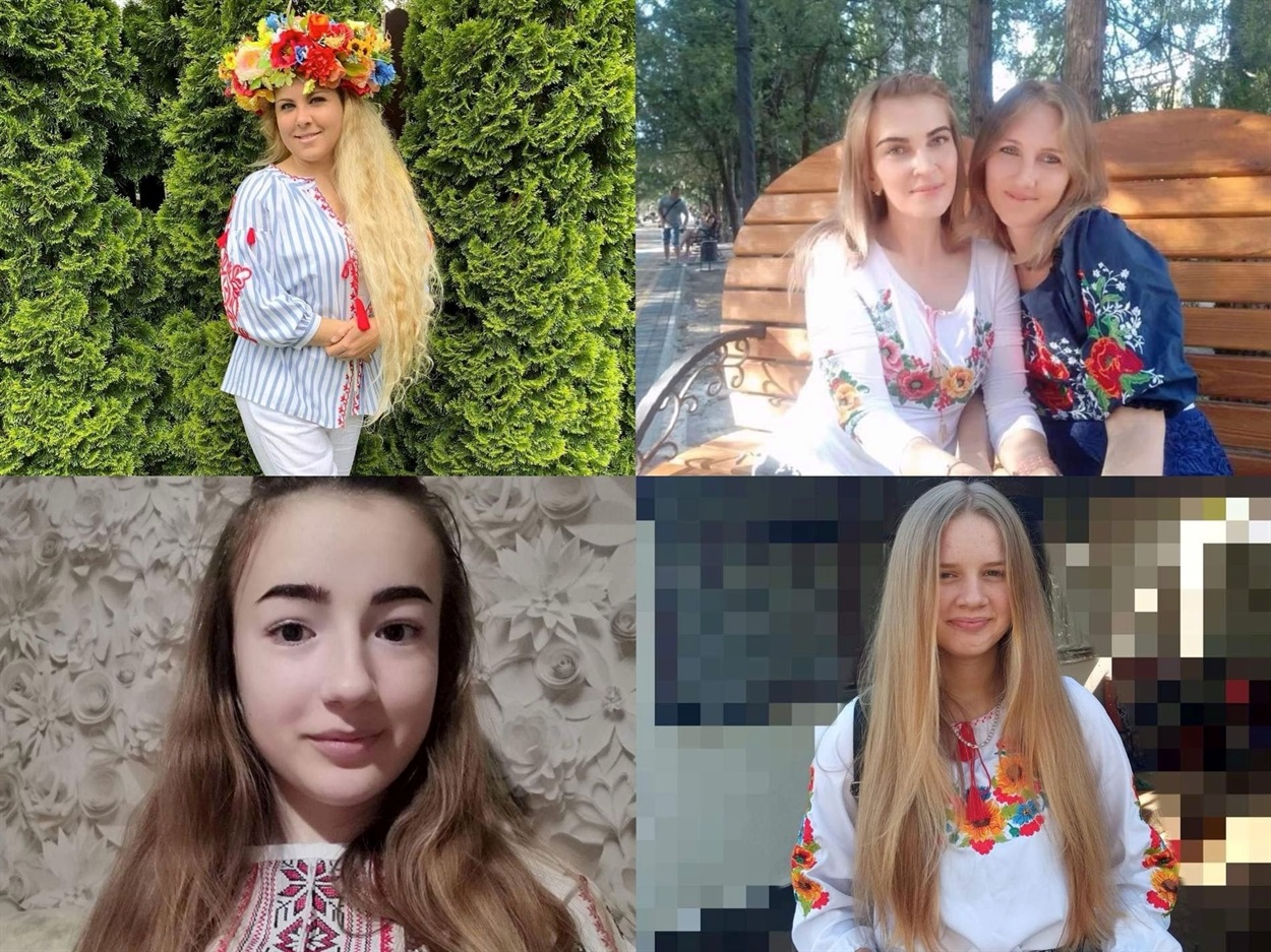 Скадовчанки у вишитих сорочках