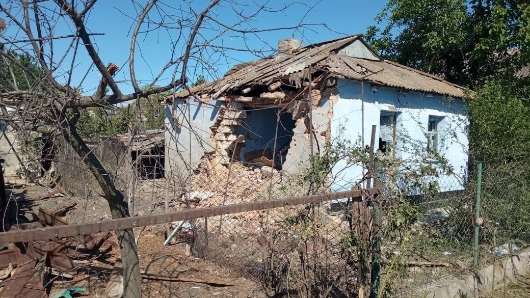 Росіяни обстріляли Нововоронцовку
