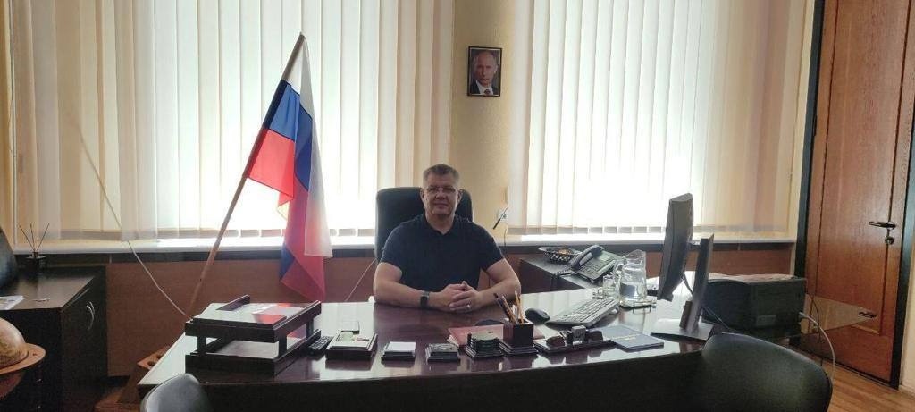 Так званий керівник "Херсонського морського торгового порту" Андрій Харитонов