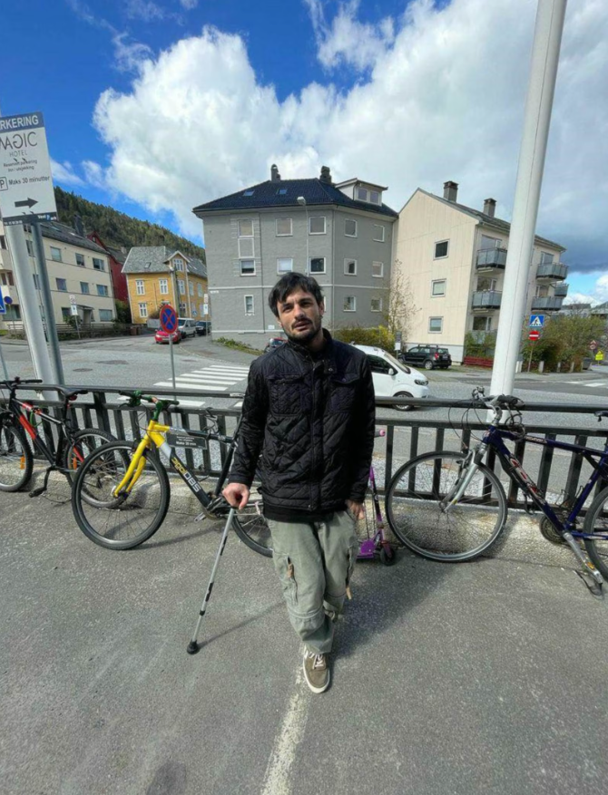 Депортованій мешканець Каховського геріатричного пансіонату Богдан Кабула