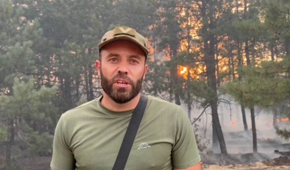 На окупованій Херсонщині від дій російських окупантів згоріло щонайменше 1 тис 368 га придніпровського лісу, 28.06.2024